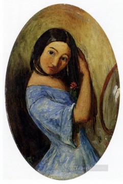 ジョン・エヴェレット・ミレー Painting - 髪をとかす少女 ラファエル前派 ジョン・エヴェレット・ミレー